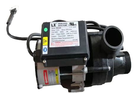 West Coast Spas 5HP Yellow Low Amp 2-speed pump