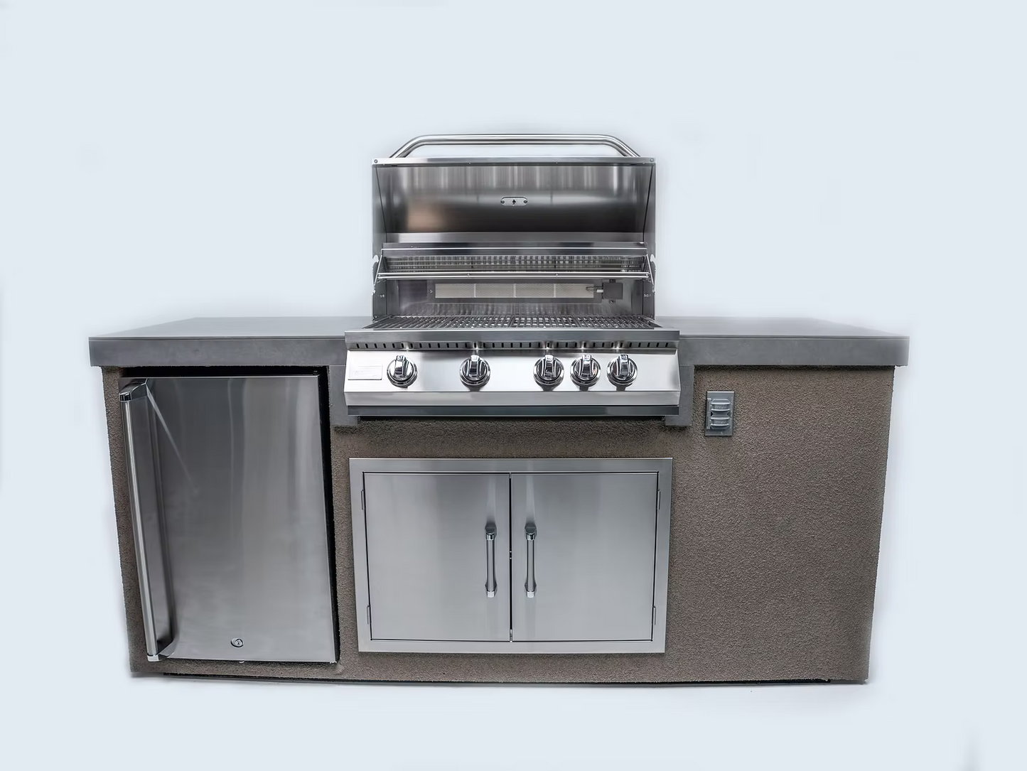 Kokomo Grills BBQ 7' Straight Island