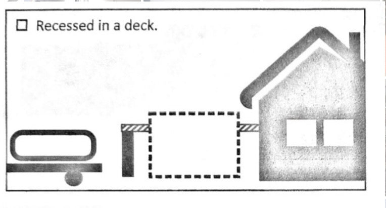 RECESSED DECK DELIVERY