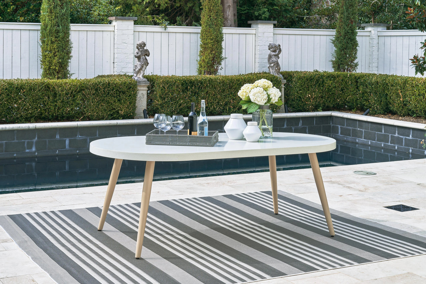 ASHLEY Seton Creek Outdoor Dining Table