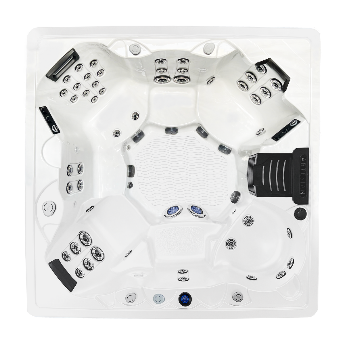 Captiva Elite hot tub - top view