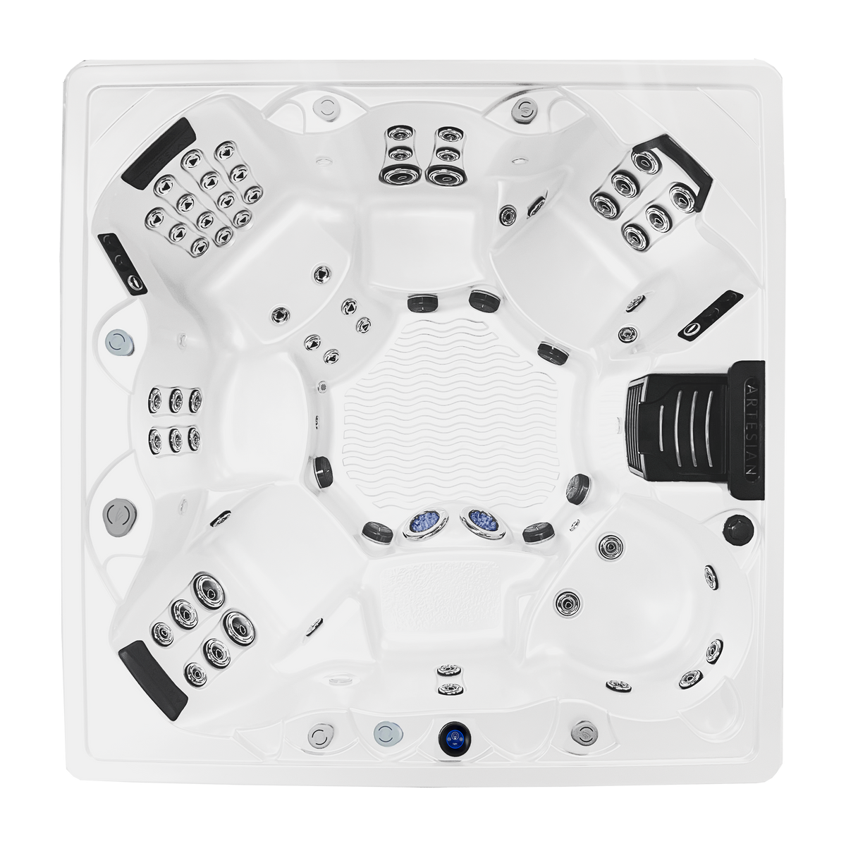 Grand Cayman Elite hot tub - top view