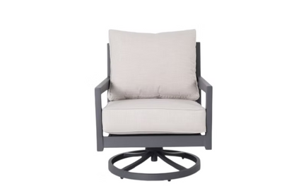 Resort Lifestyles Cabo Club Swivel Grey Frame