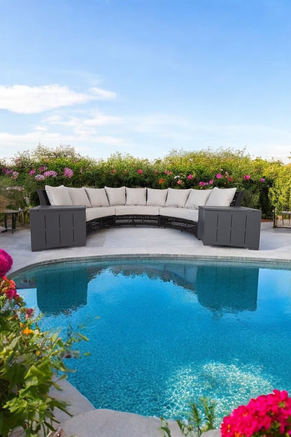 Resort Lifestyles Bermuda Circular Rope Sofa COMPLETE SET