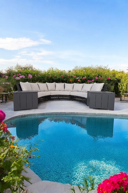Resort Lifestyles Bermuda Circular Rope Sofa COMPLETE SET