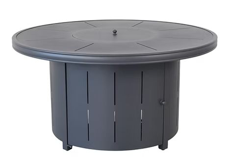 Patio Resort Bermuda Round Fire Pit Table