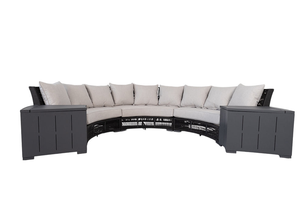 Resort Lifestyles Bermuda Circular Rope Sofa COMPLETE SET