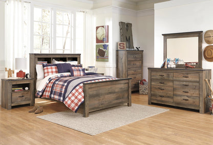Trinell Bookcase Bed