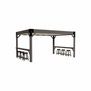 VISSCHER Bar and 3 Stools Kit 11'
