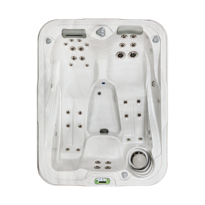533DL Deluxe hot tub - top view