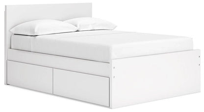 Onita Panel Bed with 1 Side Storage image