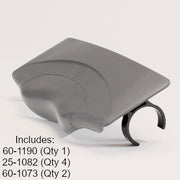 Bullfrog Snapcap ABS pillowless w/ clips