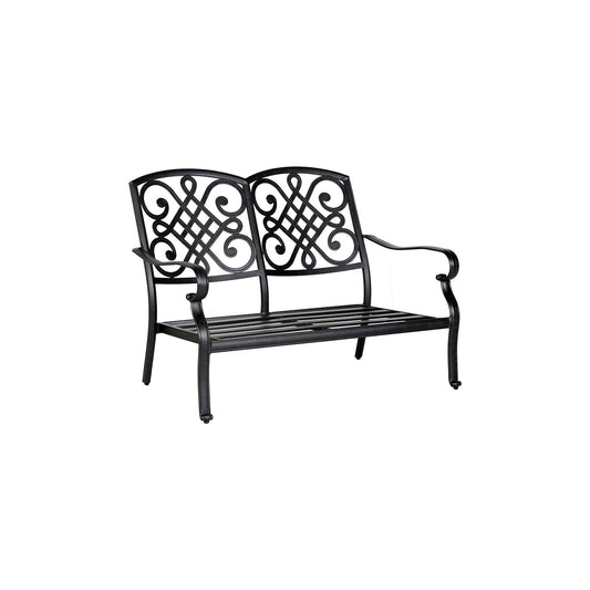 Resort Lifestyles Bridgetown Deep Loveseat w/Canvas Heather Beige Cushions