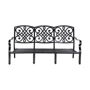Resort Lifestyles Bridgetown Deep Sofa w/Canvas Heather Beige Sunbrella Cushions