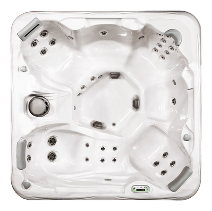 737LE Deluxe hot tub - top view