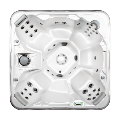 748B Deluxe hot tub - top view