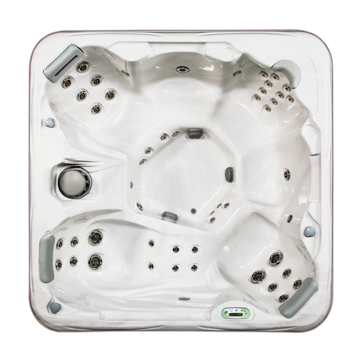 748L Deluxe hot tub - top view