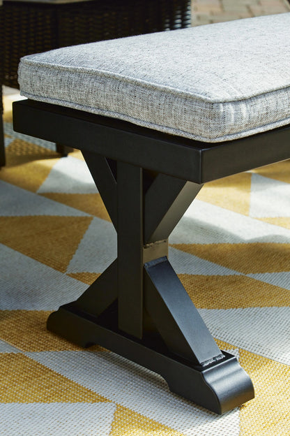 Beachcroft Outdoor Bench with Cushion