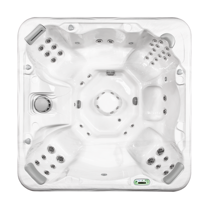 850B Deluxe hot tub - top view