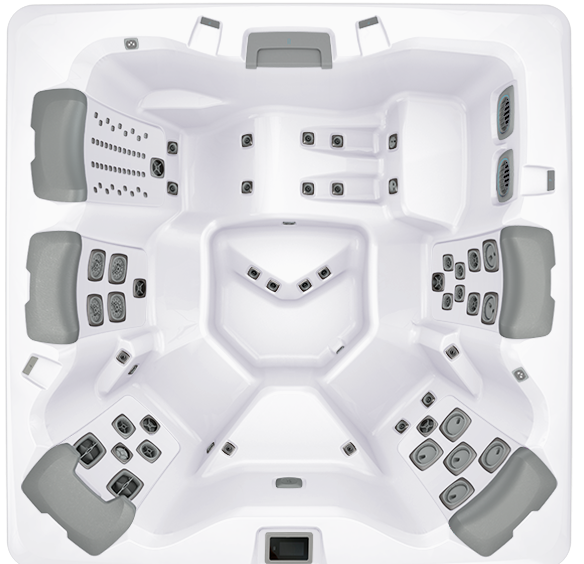BULLFROG SPAS MODEL A7L CHOICE 354074 ALMOND/ WOODLAND BROWN (2025)