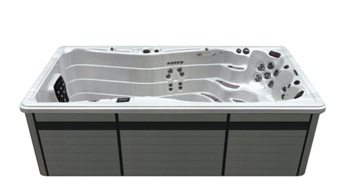 Therapool 13 Swim Spa Sierra/ Graphite H250516