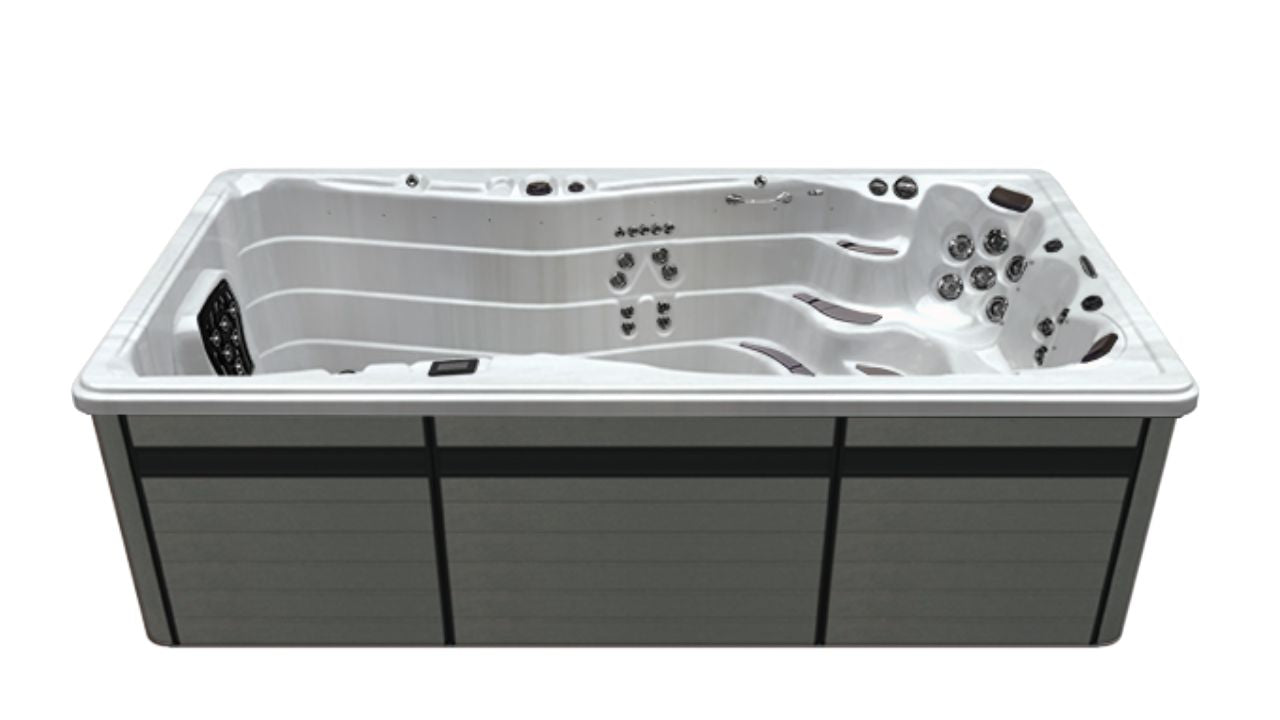 Therapool 13 Swim Spa Sierra/ Graphite H250516