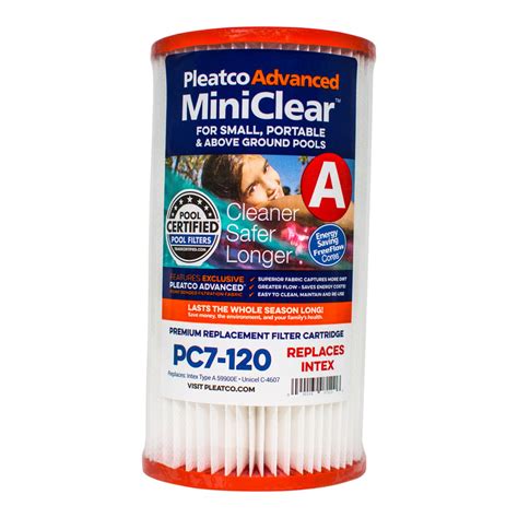 Pleatco Filter MininClear Portable Pool Filter