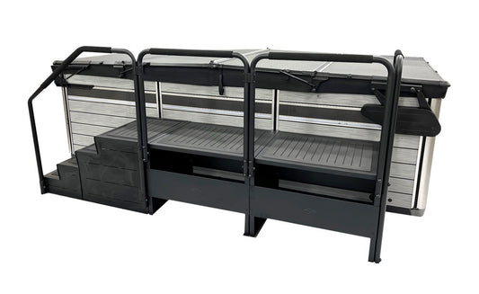 ModDeck for Swim Spas - 4-Tier Step with Double Expansion Platform