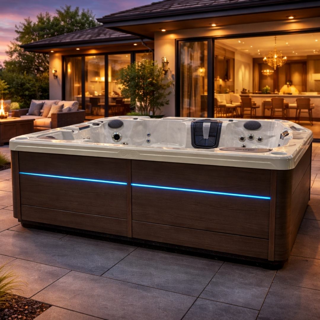 Harmonic Hot Tubs 2810L Silver/Sable