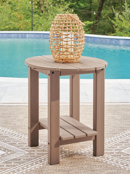 ASHLEY Cliffs Beach Outdoor End Table