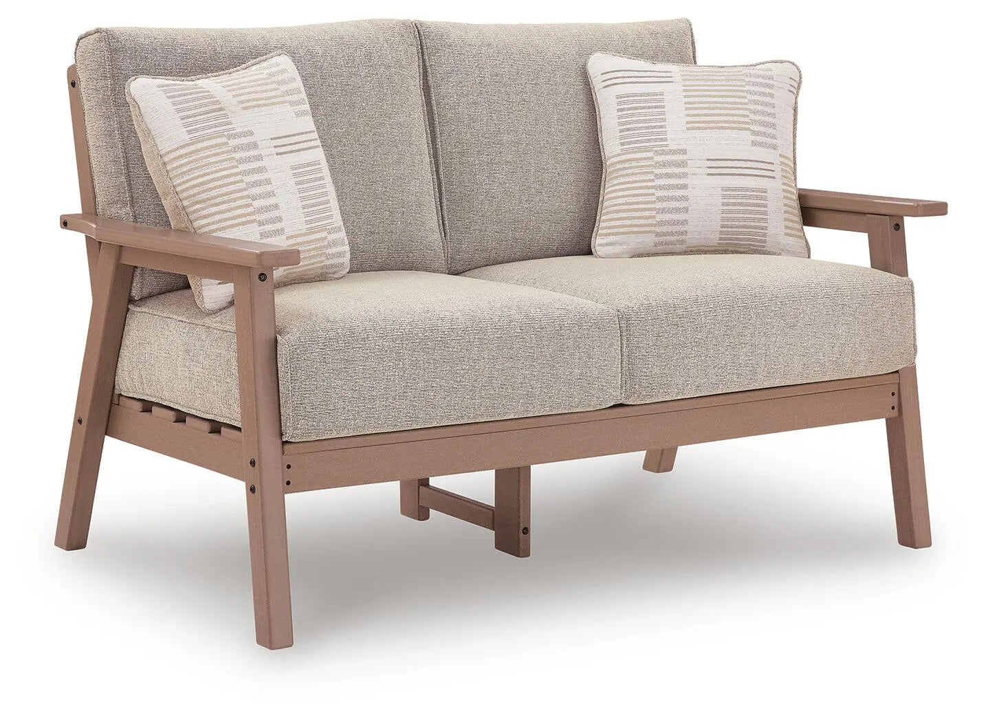 ASHLEY Cliffs Beach Outdoor Loveseat with Cushion