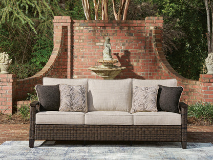 ASHLEY Drakes Beach Outdoor Sofa with Cushion