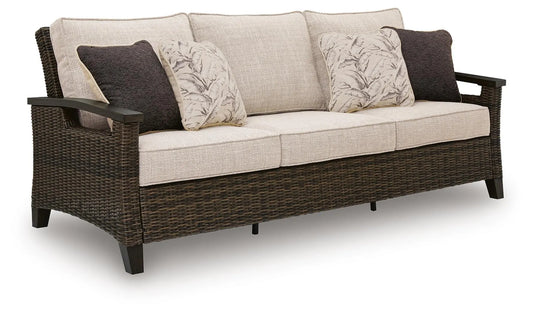ASHLEY Drakes Beach Outdoor Sofa with Cushion