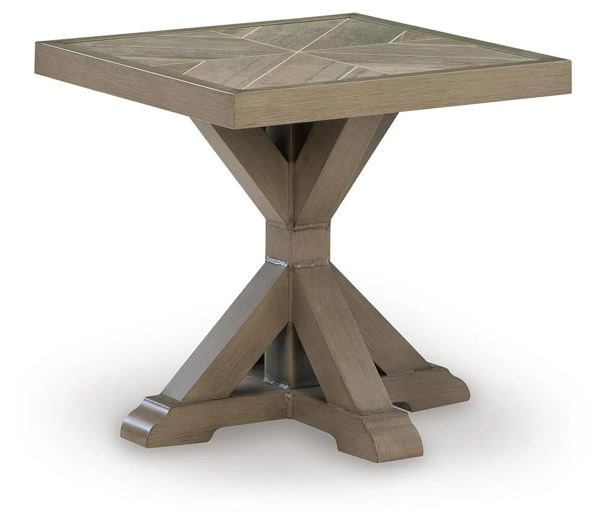 ASHLEY Revare Beach Outdoor End Table