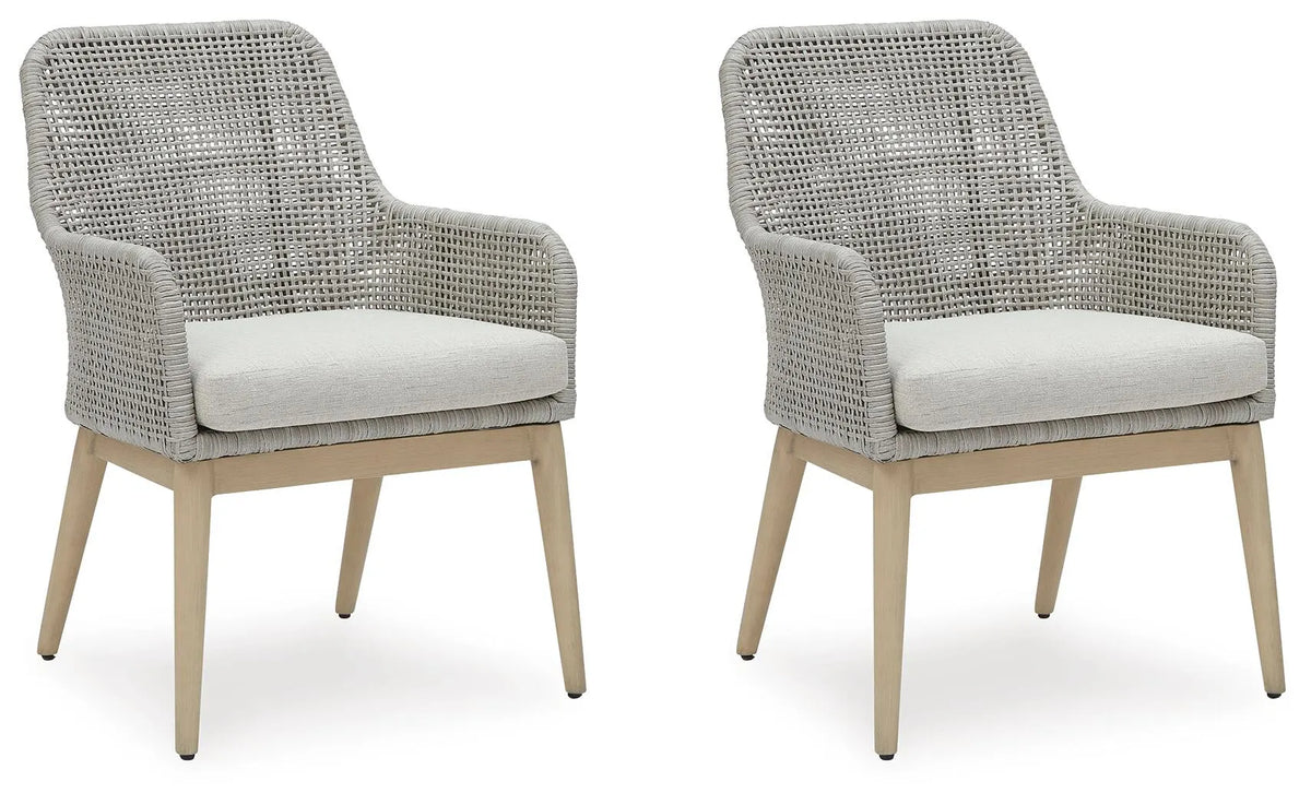 ASHLEY Seton Creek Outdoor Dining Arm Chair (Set of 2)