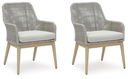 ASHLEY Seton Creek Outdoor Dining Arm Chair (Set of 2)