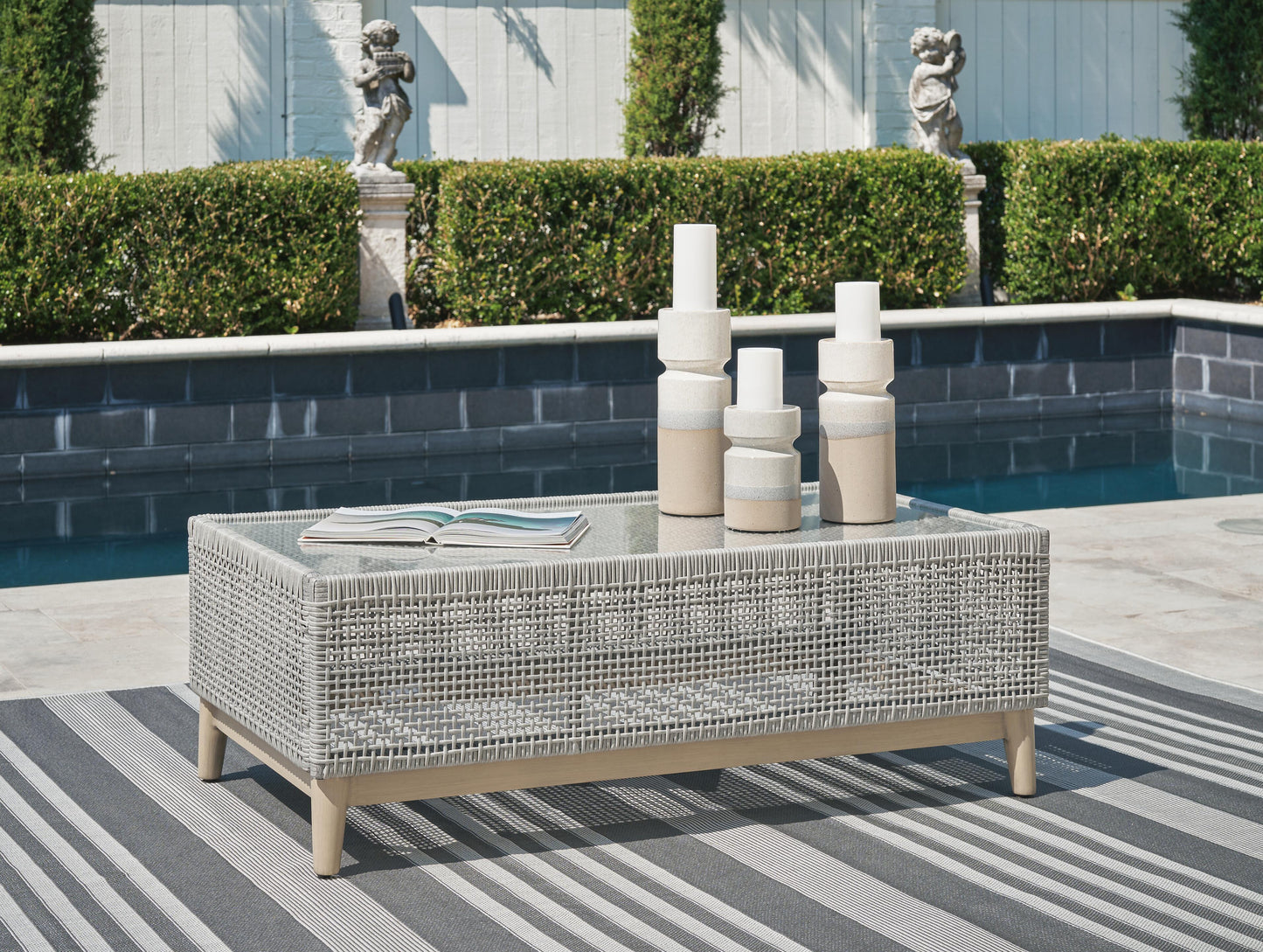 ASHLEY Seton Creek Outdoor Coffee Table