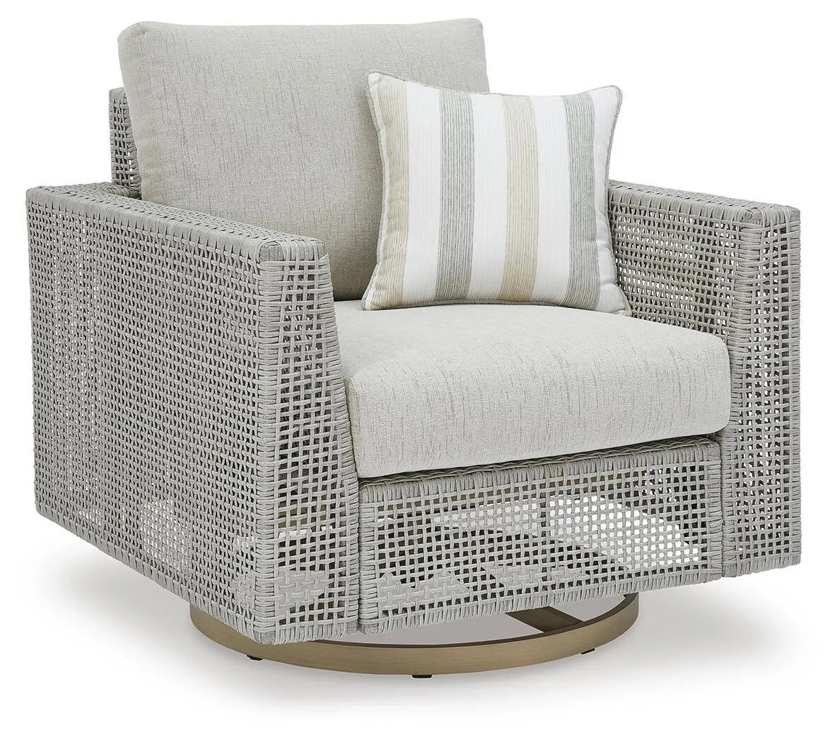 ASHLEY Seton Creek Outdoor Swivel Lounge Chair