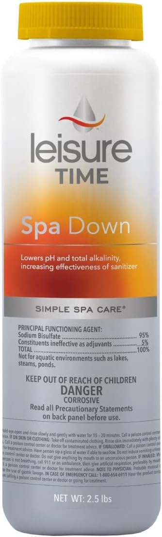 Leisure Time Spa  Down for Spas and Hot Tubs, 2.5 LB