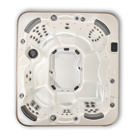 Alpine ES hot tub - top view