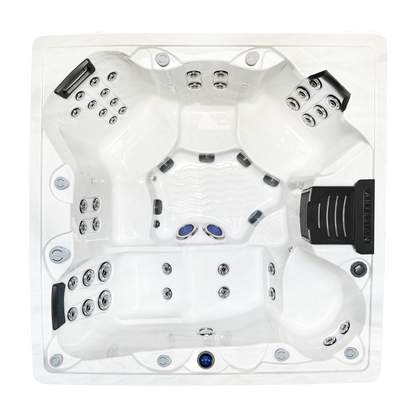 Antigua Luxury hot tub - top view
