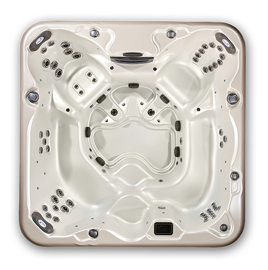 Arcadia ES hot tub - top view