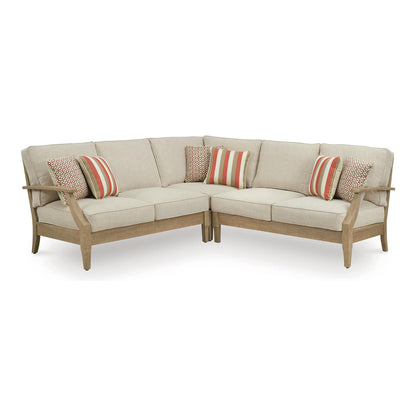 ASHLEY Clare View 3-Piece Outdoor Sectional