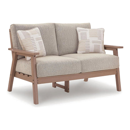 ASHLEY Cliffs Beach Outdoor Loveseat with Cushion