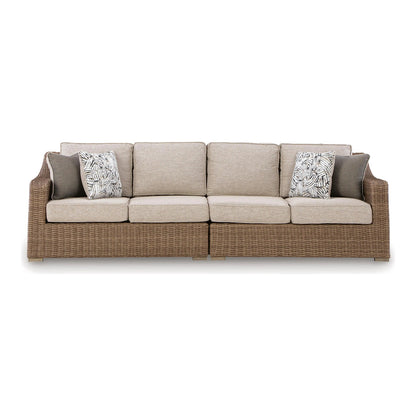 ASHLEY Revare Beach 2-Piece Outdoor Sectional