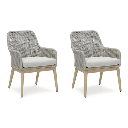 ASHLEY Seton Creek Outdoor Dining Arm Chair (Set of 2)