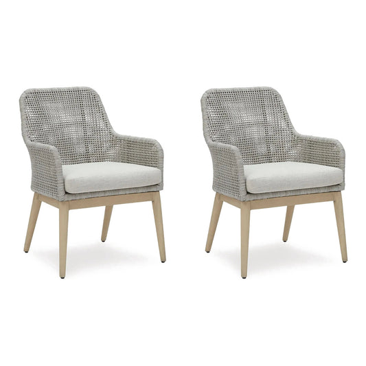 ASHLEY Seton Creek Outdoor Dining Arm Chair (Set of 2)