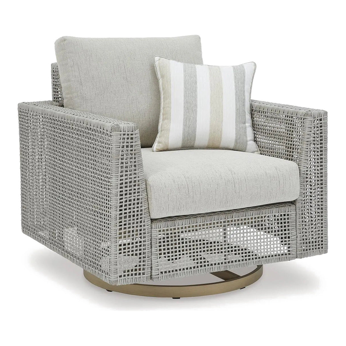 ASHLEY Seton Creek Outdoor Swivel Lounge Chair