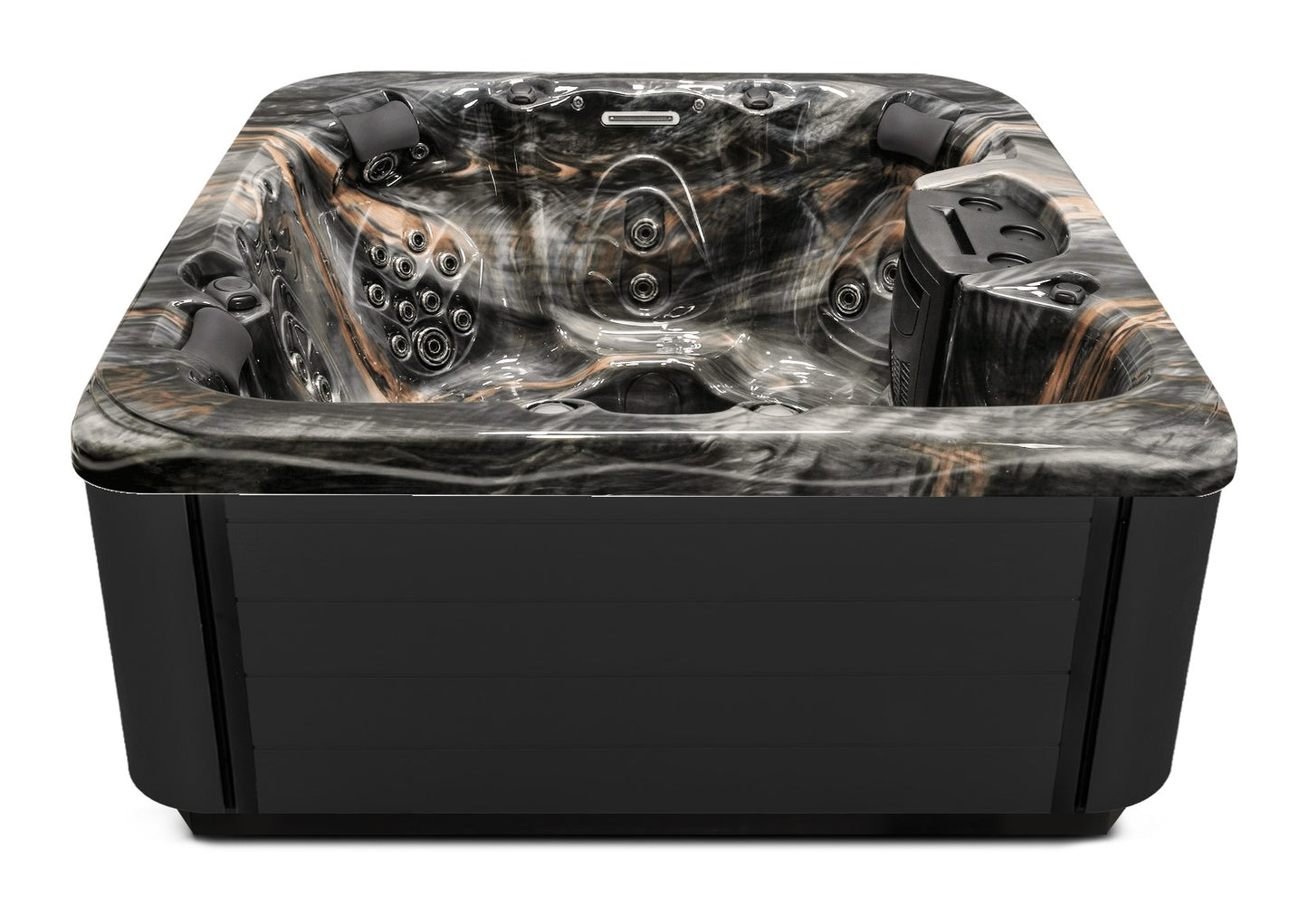Balance 6 CS hot tub - Midnight Canyon (Standard) shell with DuraMaster Midnight* (Standard) cabinet