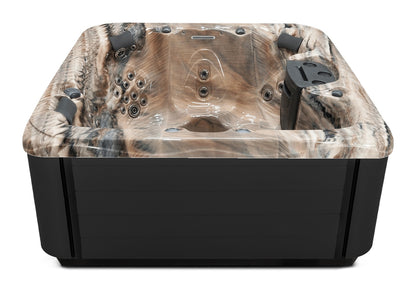 Balance 6 CS hot tub - Tuscan Sun (Standard) shell with DuraMaster Midnight* (Standard) cabinet